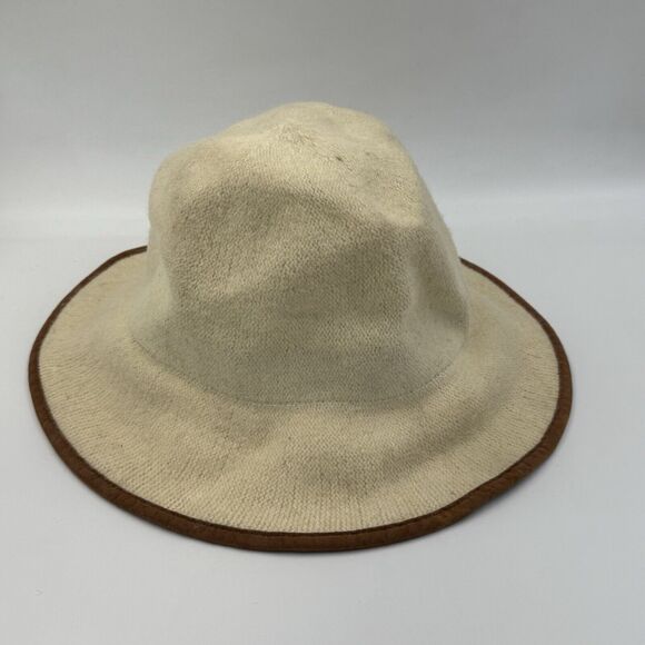 Collection Eighteen Wool Blend Hat Cloche Beige OS - Picture 5 of 12